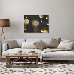 Tablou pe sticlă - Abstract (70x50 cm)