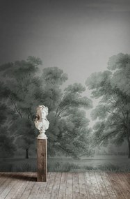 Fototapet, Whispering Forest, Blue, Rebel Walls
