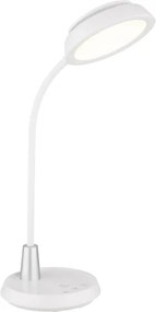 Globo 58496W - Lampă de birou tactilă LED reglabilă KIRK LED/12W/230V albă