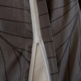 Lenjerie de pat din microfibra ORBITA gri inchis Dimensiune lenjerie de pat: 2 buc 70 x 80 cm | 160 x 200 cm