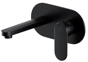 Baterie de cadă pentru instalare ascunsă Cersanit S951-333 CREA negru