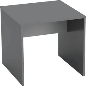 Masa birou, RIOMA NEW TYP 17, gri grafit, DTD laminat, 80x80x76 cm