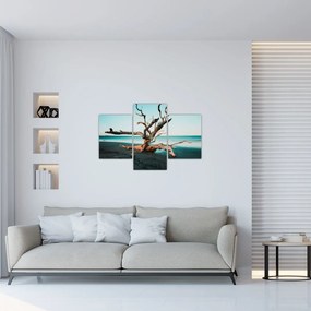 Tablou - Debarcare pe plaja (90x60 cm)