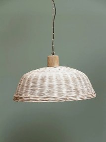 Lustra din rattan natural, Shabby
