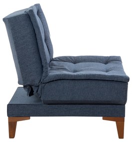 Set canapea fotoliu Syrma Tkm (albastru închis). 1087986
