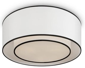 Plafoniera design modern Bergamo alb, negru