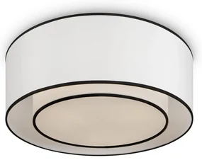 Plafoniera design modern Bergamo alb, negru