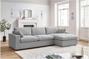 Colțar gri deschis Belair – Bobochic Paris