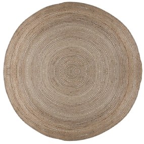 Covor în culoare naturală rotund din iută ø 133 cm Capri – Flair Rugs