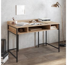 Masă PC Trude (Negru + Nuc) . 1102617