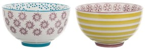 Set de 2 boluri din gresie ceramică Bloomingville Patrizia, ø 11,5 cm