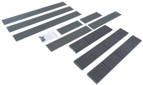 Set organizare sertare de 450 mm (Culoare: Gri antracit)