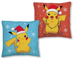 Pokémon Snow pernă decorativă de Crăciun 40x40 cm