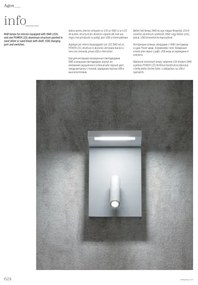 Spot LED de perete Redo 01-1500 AGOS LED/6W/230V + LED/3,2W USB negru