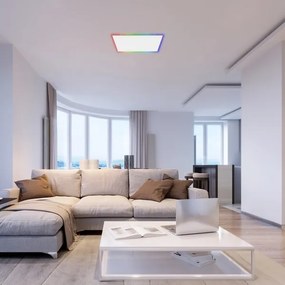 Rabalux 71001 - Plafonier LED RGB FARAMIR 18W/230V dimabil + DO