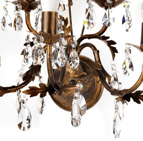 Aplică TERESA 5xE14/6W/230V bronz ONLI