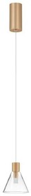 Pendul LED design modern minimalist DOC auriu