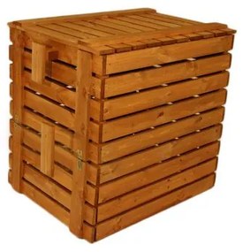 Composter de grădină din lemn - 800l
