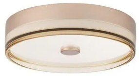 Plafoniera LED HELIOS auriu champagne D-40cm