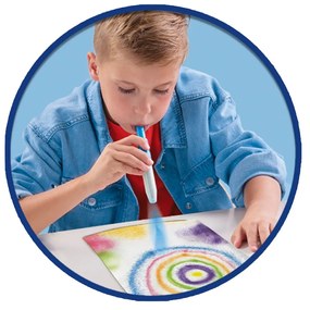 Carioci colorate pentru copii cu aerograf pentru desenat pe haine