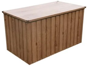 Duramax Cutie de depozitare pentru grădină maro,134 x 74 cm