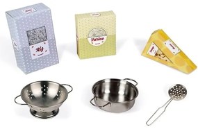 Janod - Bucătărie din lemn cu LED MOZAIC, 2xLR6