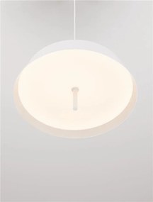 Lustra LED suspendata VELIO alb 45cm