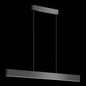 Lustra LED design tehnic Step negru 4000K