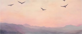Tablou - Stol de păsări II. (120x50 cm)