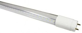 Tub neon T8 LED Ecoplanet 18w, 1800lm, 1200mm, lumina calda 3000k, transparent Lumina calda  - 3000K