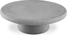 Masuta de cafea design LUX pentru interior si exterior Cleon gri