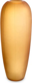 Vas decorativ din sticla design LUX Zenna L, amber