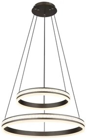 Lustră LED dimabilă pe cablu Globo 67314-60H GROUNI LED/60W/230V + telecomandă