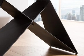 Masa extensibila design extravagant Prometheus 180-260cm, lava