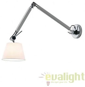 Aplica perete directionabila design modern ZYTA S ALU alba