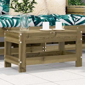 vidaXL Taburet de grădină, 62x30x32 cm, lemn de pin tratat
