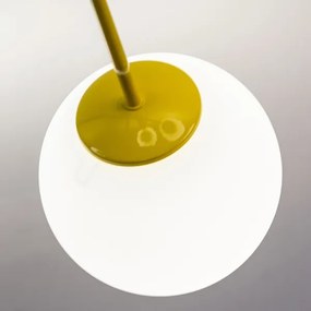 Lustră de tavan MOON, 6 x E27, 15 W, 230 V, turcoaz/galben/albastru