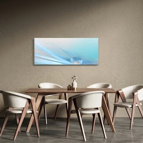Tablou - Picătură albastră (120x50 cm)