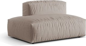 Modul pentru canapea modulară bej (cu colț pe partea stângă ) Martina – Micadoni Home