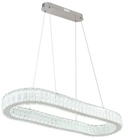 Lustră LED dimabilă pe cablu Globo 67162-58 MUCKY 58W/230V 2700-6000K + telecomandă