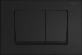 Mexen Fenix Air 10 XS buton de spălare pneumatic, negru mat - 6A1003