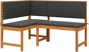 vidaXL Scaun pentru Grădină Maro 140 x 100 x 91cm Lemn masiv de acacia