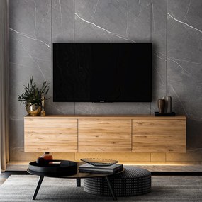 Masa TV Neon iluminat Atlantic Pine