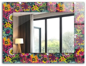 Decorare oglindă Modele florale colorate