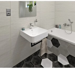 Isvea - Lavoar SOTT AQUA 50x50 cm, montare pe blat/suspendat, ceramică, alb