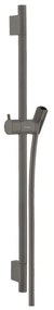 Bara cu furtun de dus Hansgrohe Unica S Puro 65 cm negru - crom periat