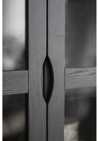 Vitrină maro cu aspect de lemn de stejar 82x185 cm Filippa – Rowico