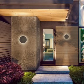 Aplica de exterior iluminat ambiental, Protectie IP65 Rust maro