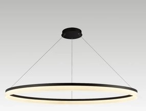 Lustra LED XXL circulara casa scarii Ara 150cm, Black