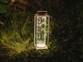 Lampa solara LANTERN WHITE alb